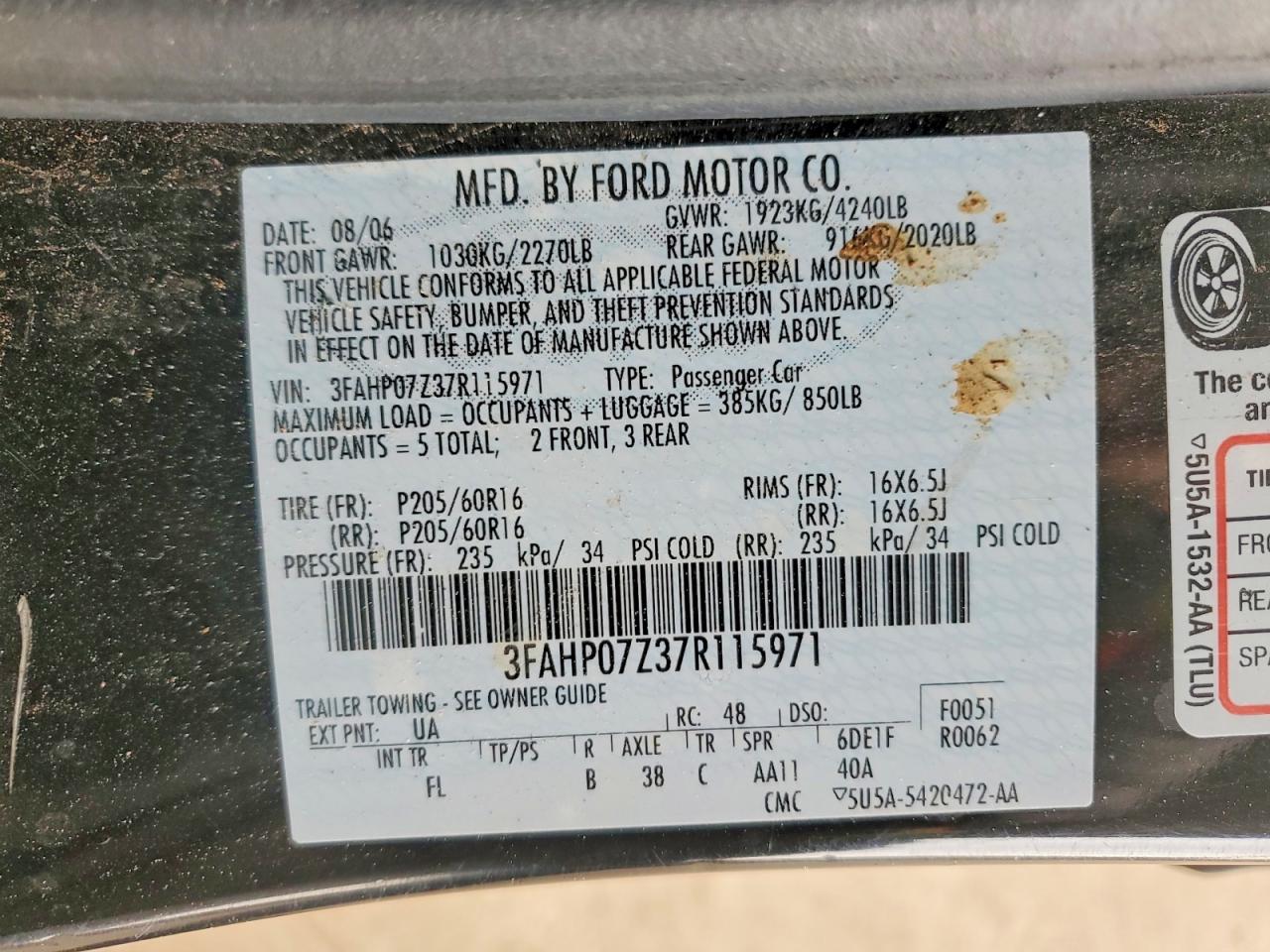 Ford Fusion Se