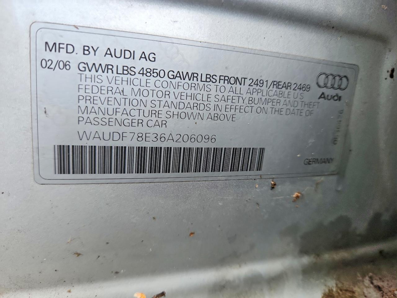 Audi A4 2.0t Quattro