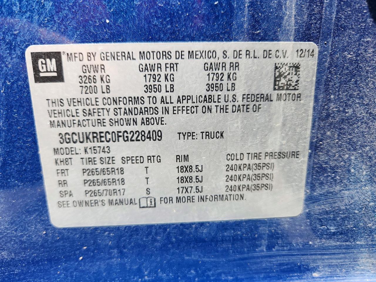 Chevrolet Silverado K1500 Lt