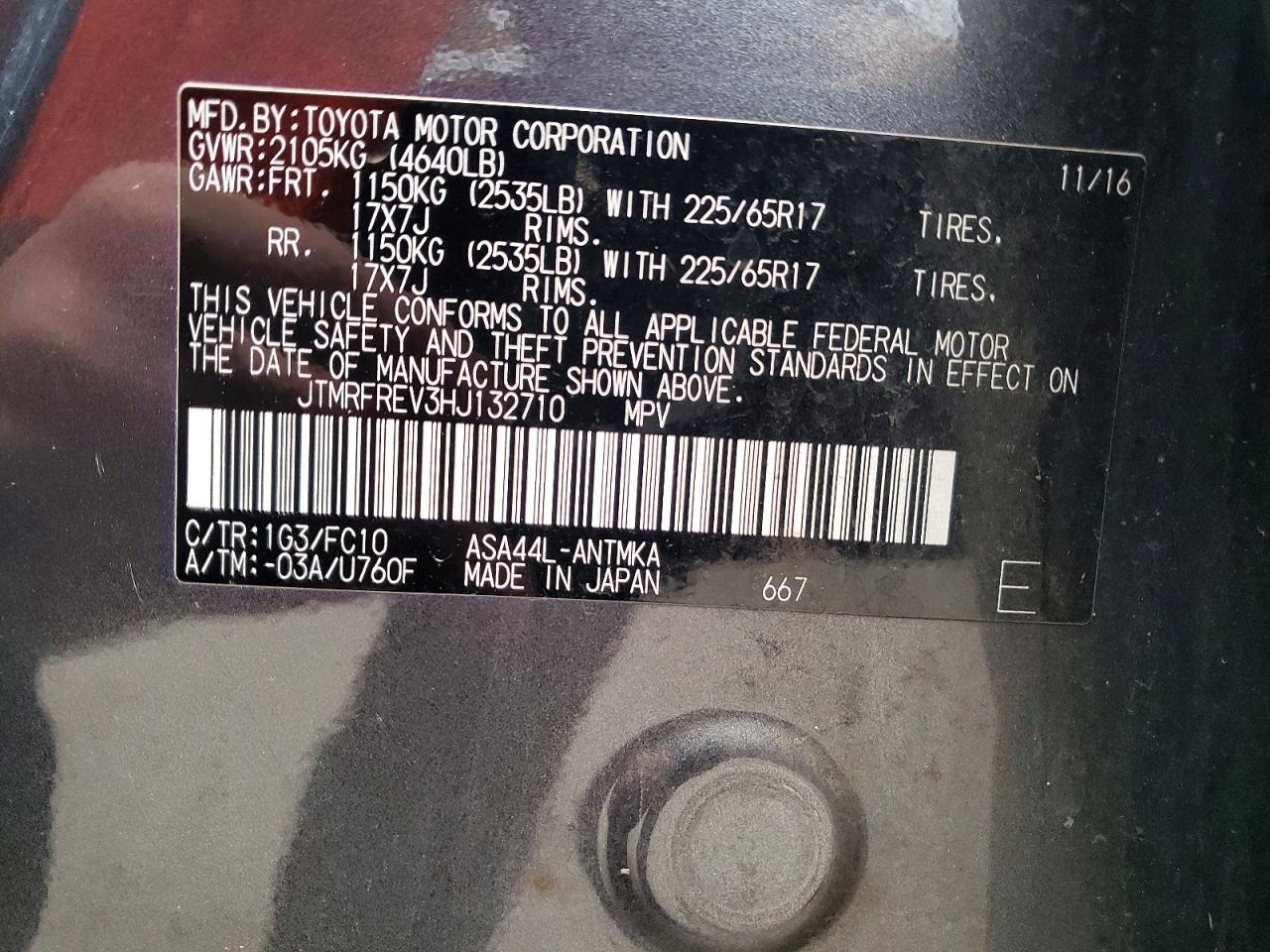 Toyota RAV4 Xle