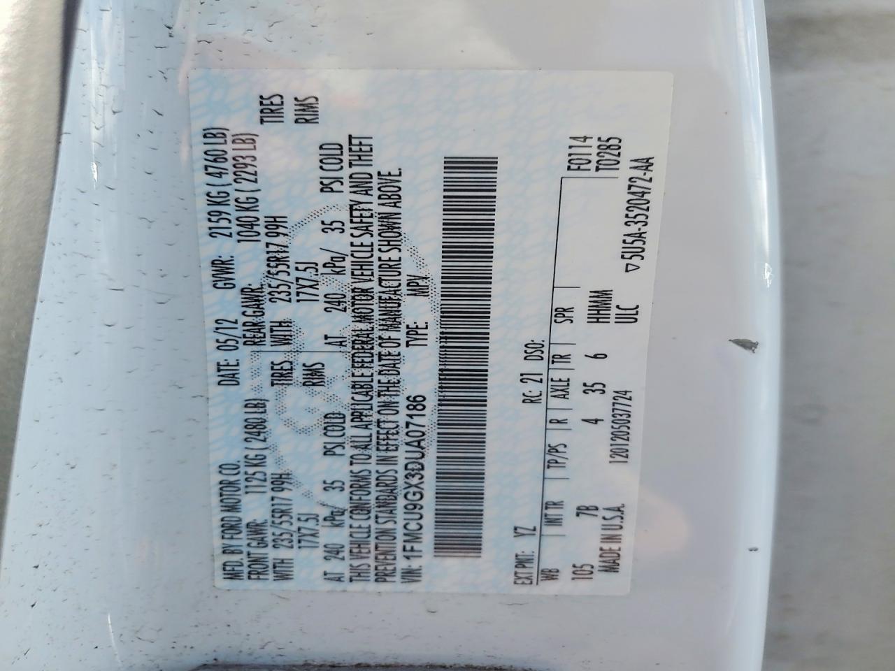 Ford Escape Se
