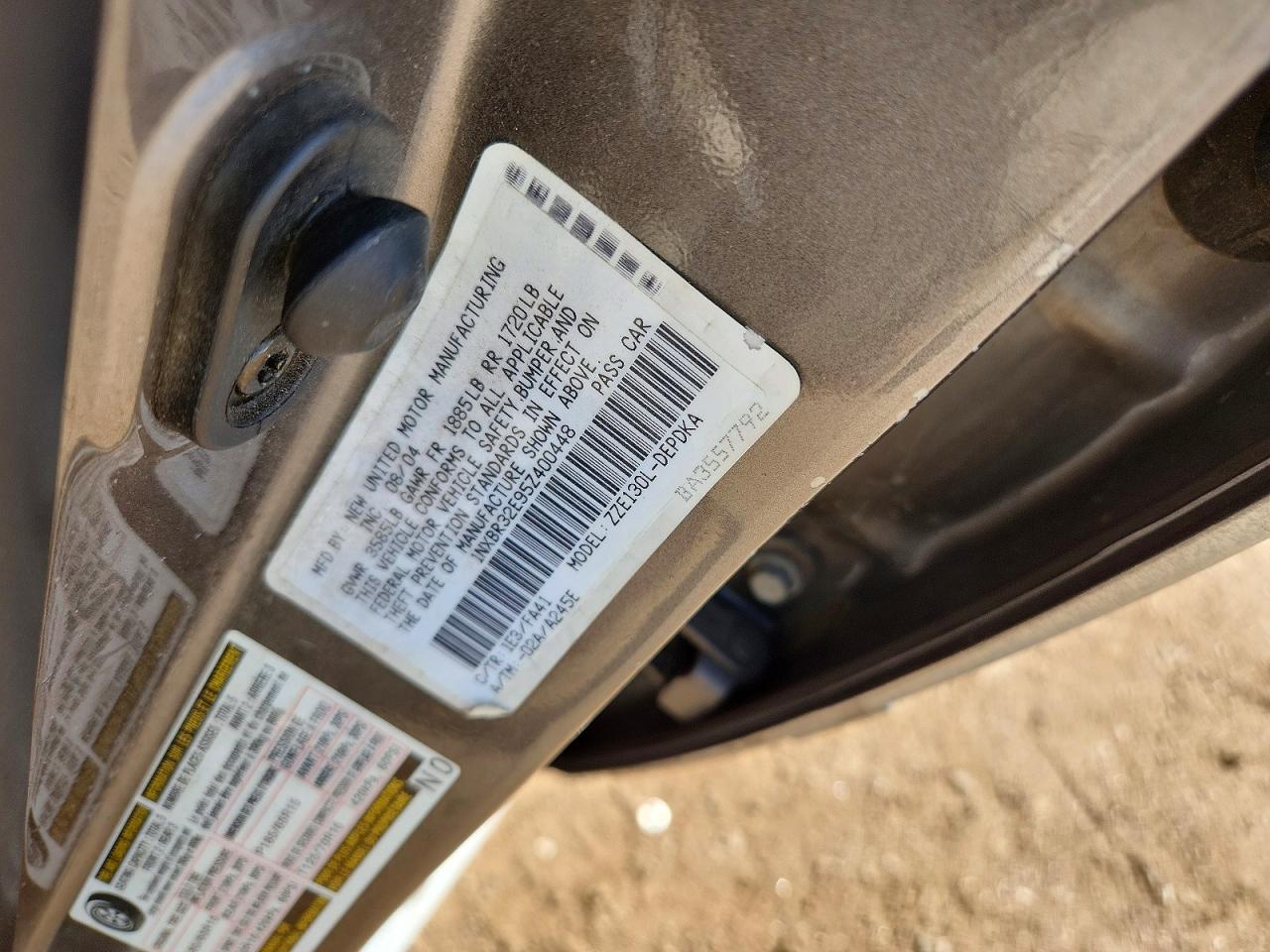 Toyota Corolla Ce