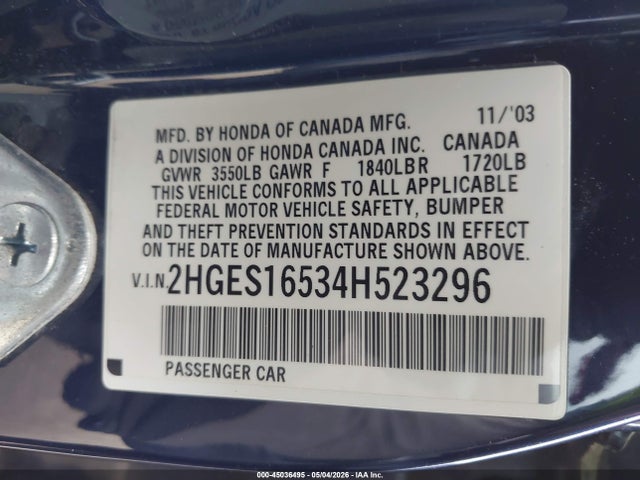 Honda Civic Lx