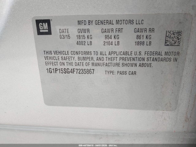 Chevrolet Cruze L