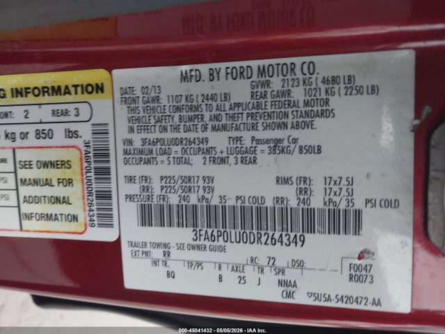 Ford Fusion Se