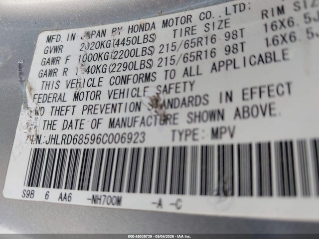 Honda CR-V Lx
