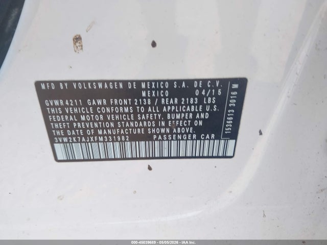Volkswagen Jetta 2.0l S