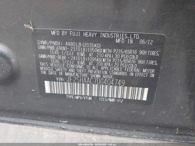 Subaru Forester 2.5x