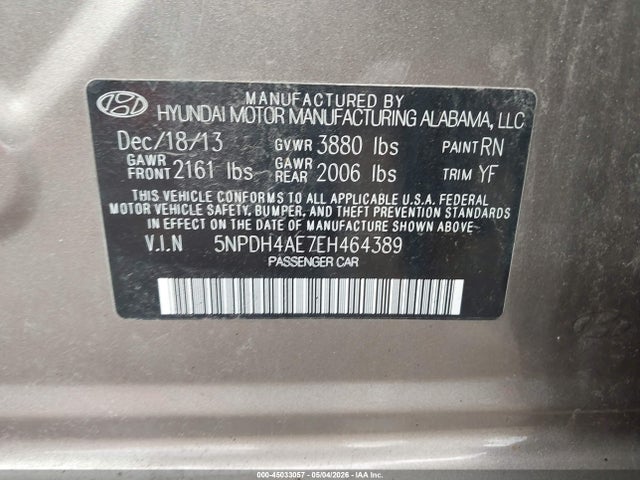 Hyundai ELANTRA Se
