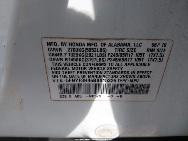 Honda Pilot Ex