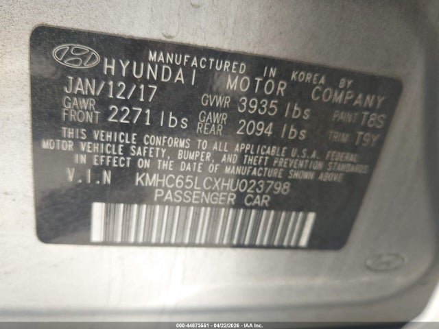 Hyundai Ioniq Blue