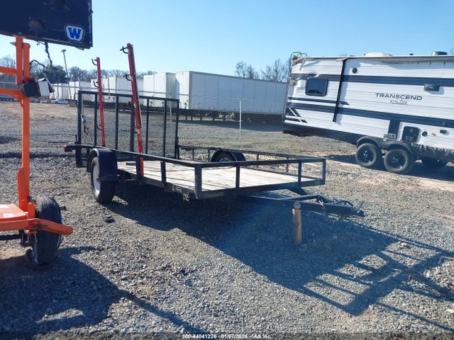 Salvage Leonard Aluminum Uti Utility Trailer 12 Image