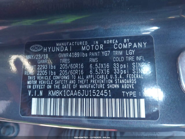 Hyundai KONA Se