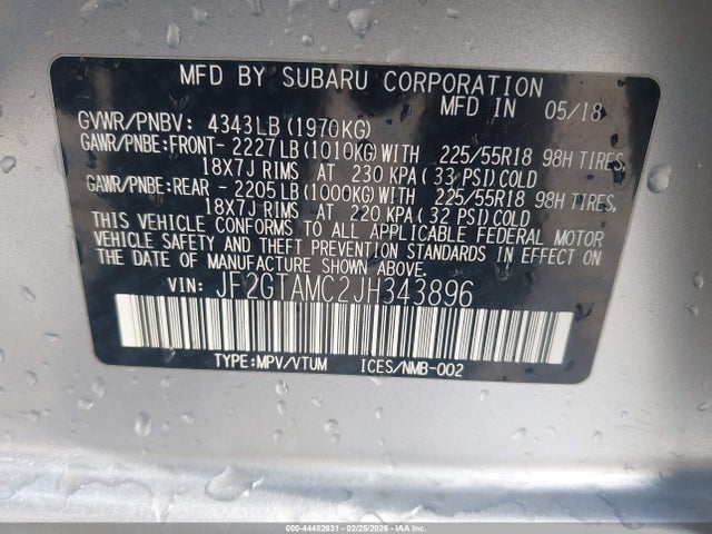 Subaru Crosstrek 2.0i Limited