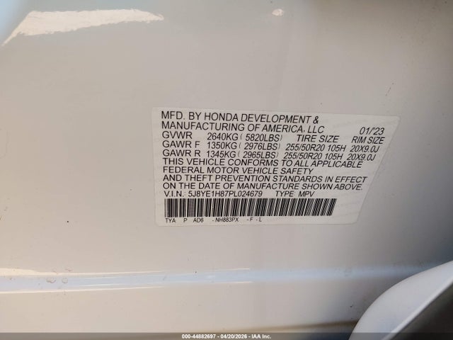 Acura MDX Advance Package