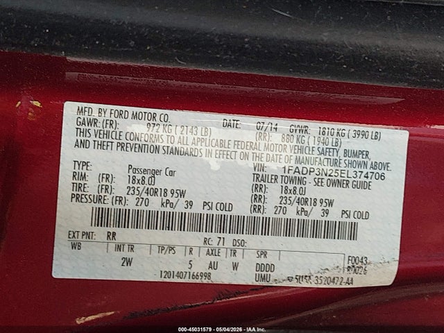 Ford Focus Titanium