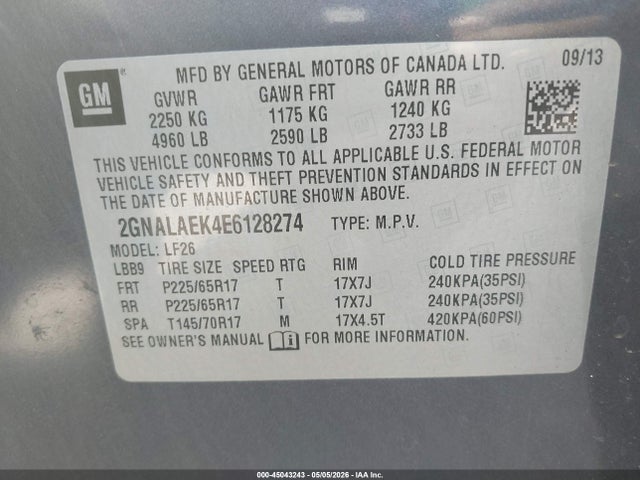 Chevrolet Equinox Ls