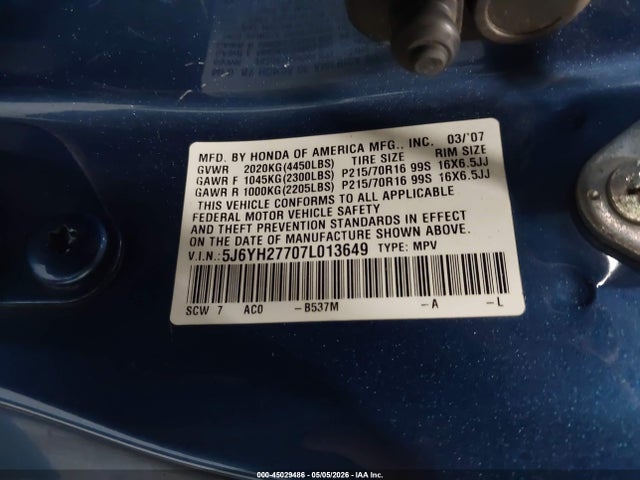 Honda Element Ex