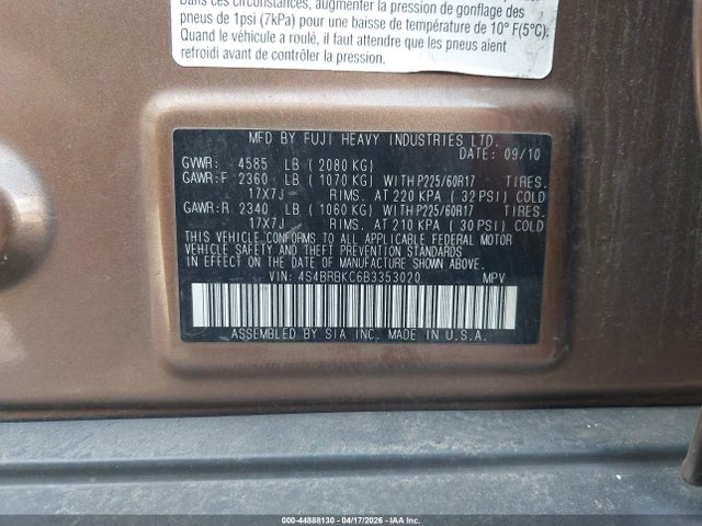 Subaru Outback 2.5i Limited
