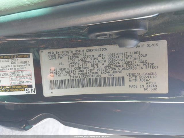 Toyota 4Runner Sr5 V8