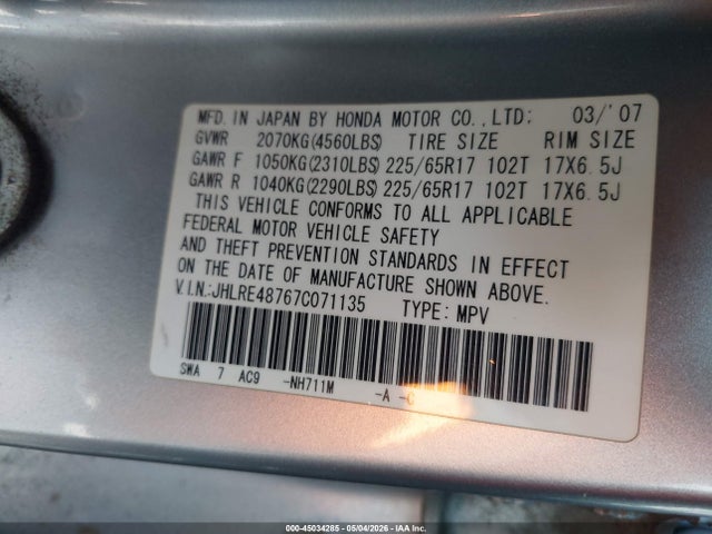 Honda CR-V Ex-l