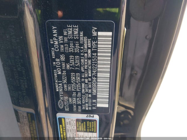Hyundai SANTA FE Limited Ultimate