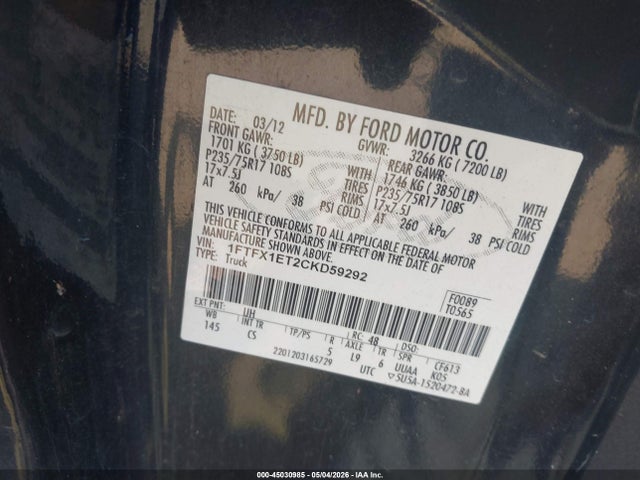 Ford F-150 Xl