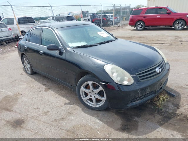 Salvage INFINITI G35x Image