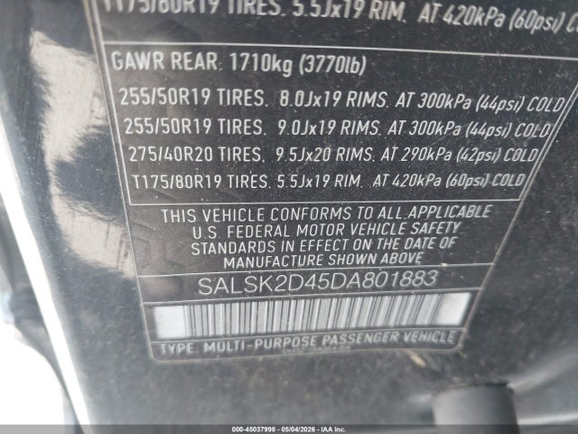Land Rover Range Rover Sport Hse