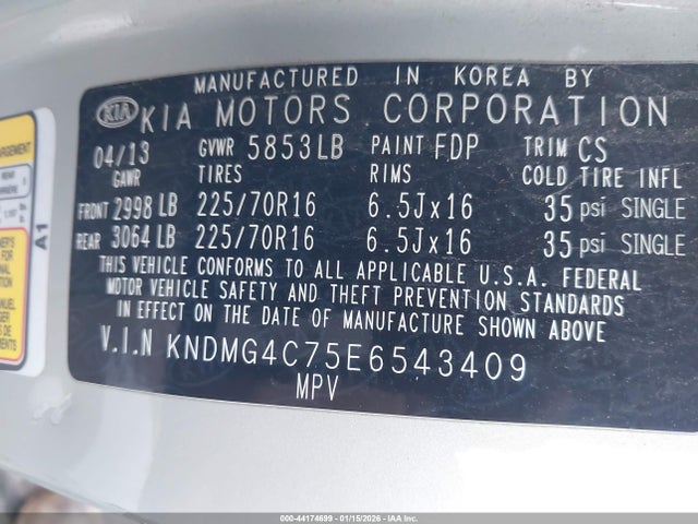 Kia Sedona Lx