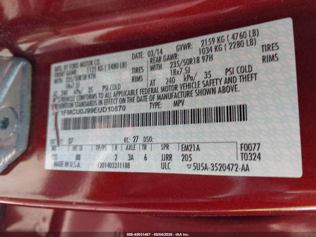 Ford Escape Titanium