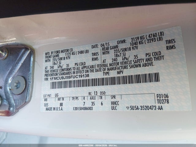 Ford Escape Titanium