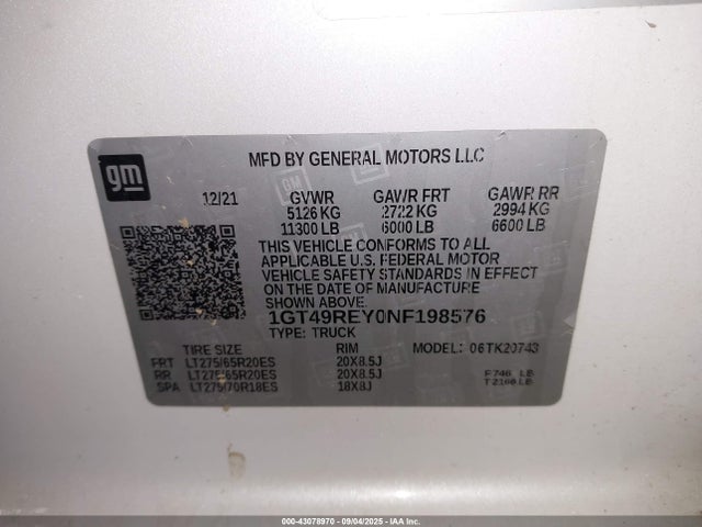General Motors Sierra 2500HD 4wd  Standard Bed Denali