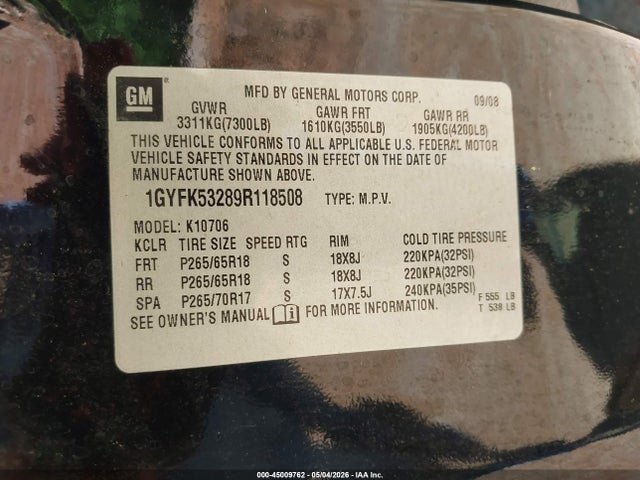 Cadillac Escalade Standard