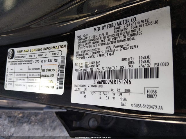 Ford Fusion Titanium