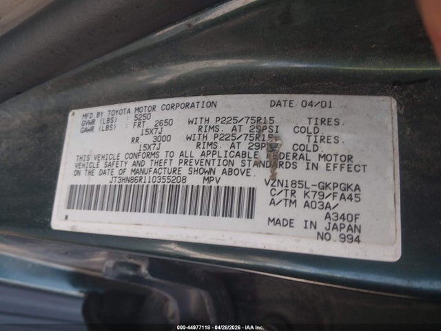Toyota 4Runner Sr5 V6
