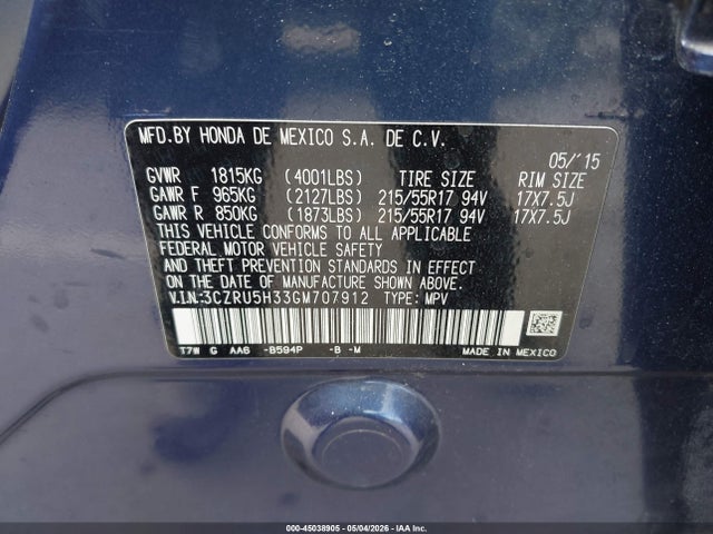 Honda HR-V Lx