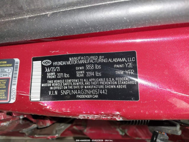 Hyundai ELANTRA Sel