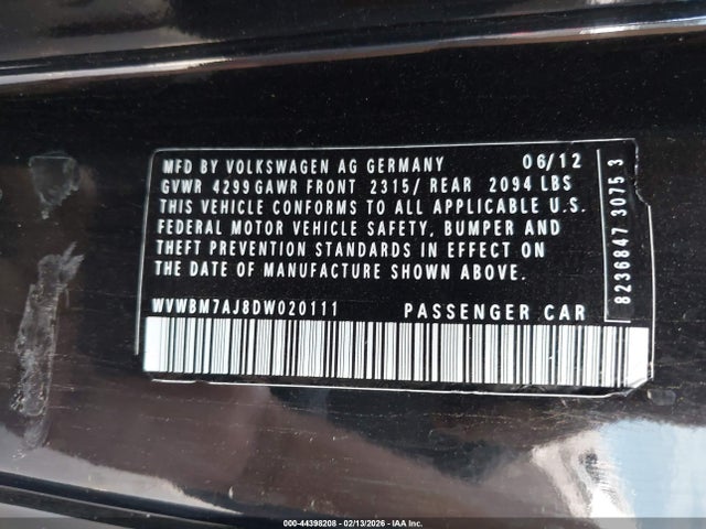 Volkswagen Golf 2.0l Tdi 2-door
