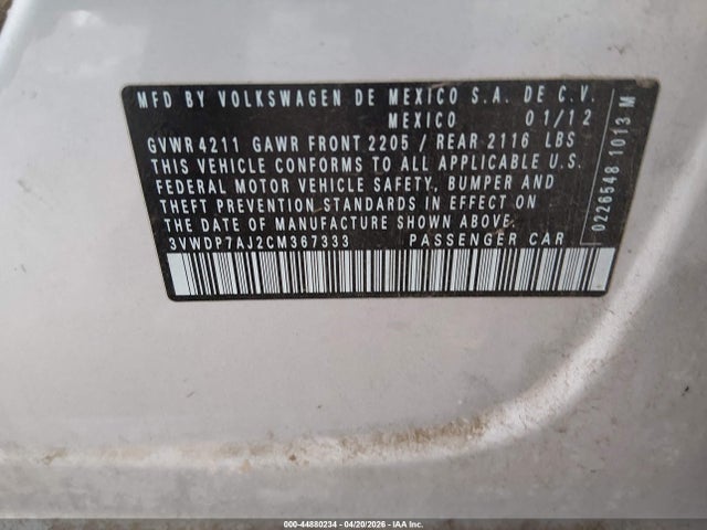 Volkswagen Jetta 2.5l Se