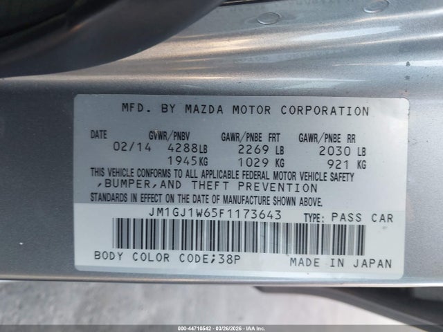 Mazda Mazda6 I Grand Touring