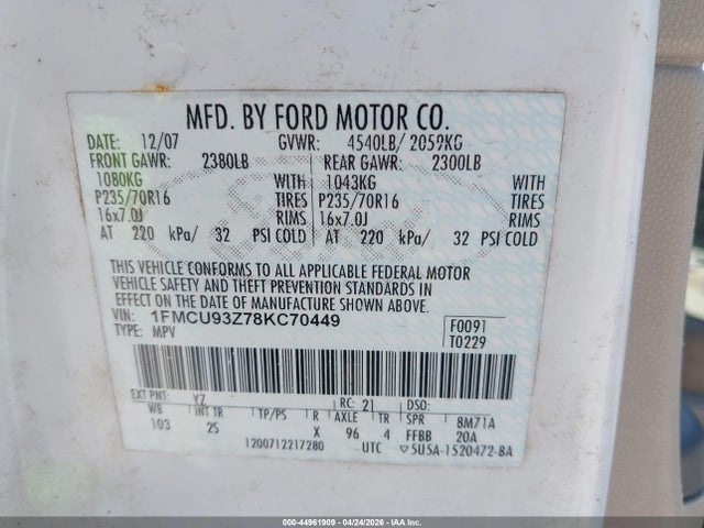 Ford Escape Xlt