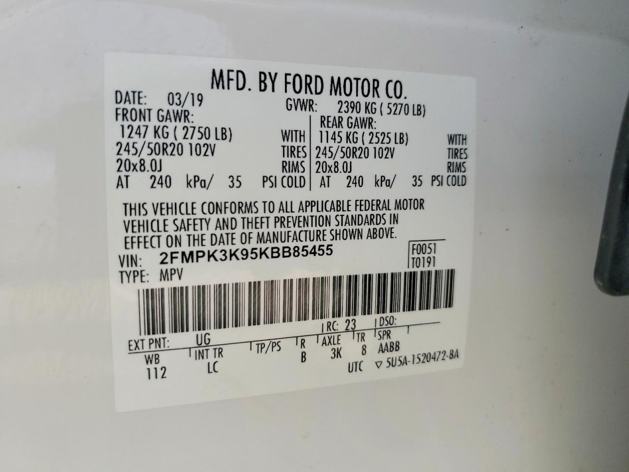 Ford Edge Titanium