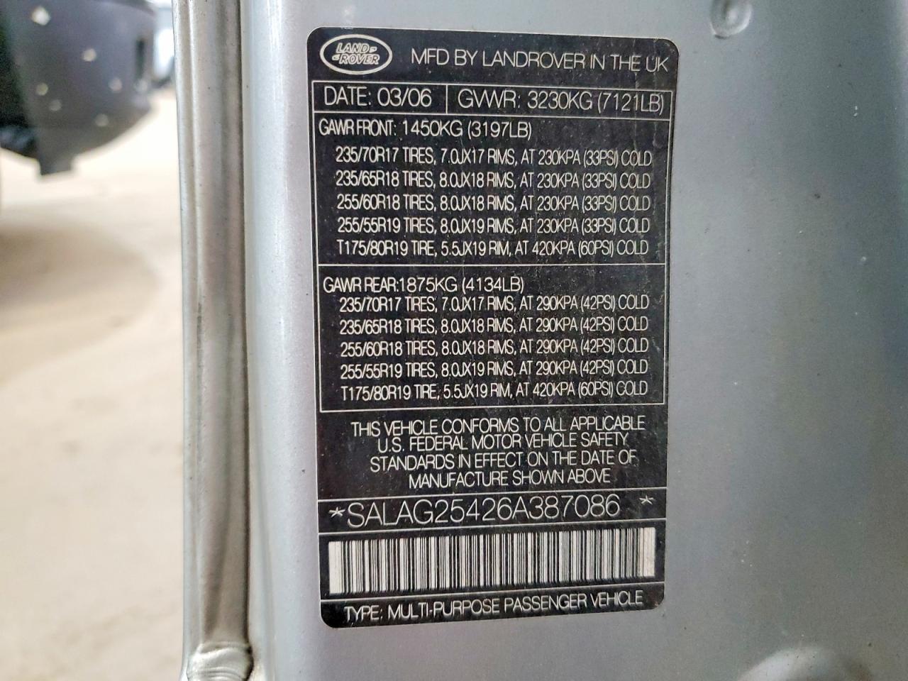 Land Rover LR3 Hse