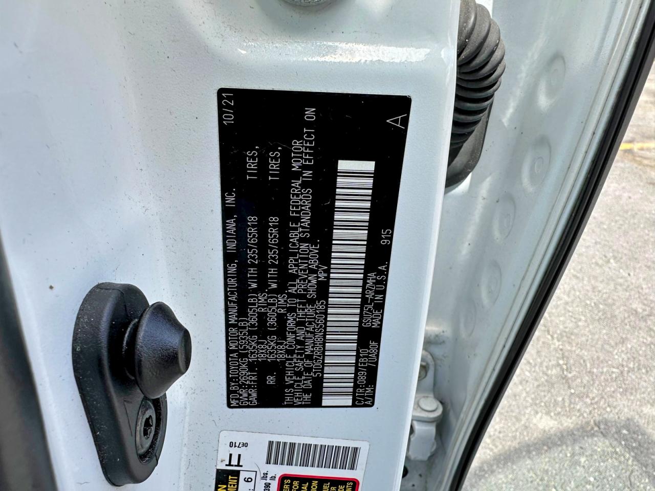 Toyota Highlander Xle