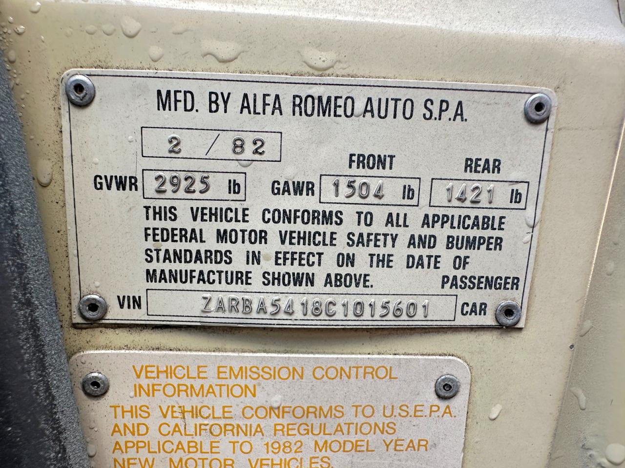 Alfa Romeo Veloce 2000 Spider