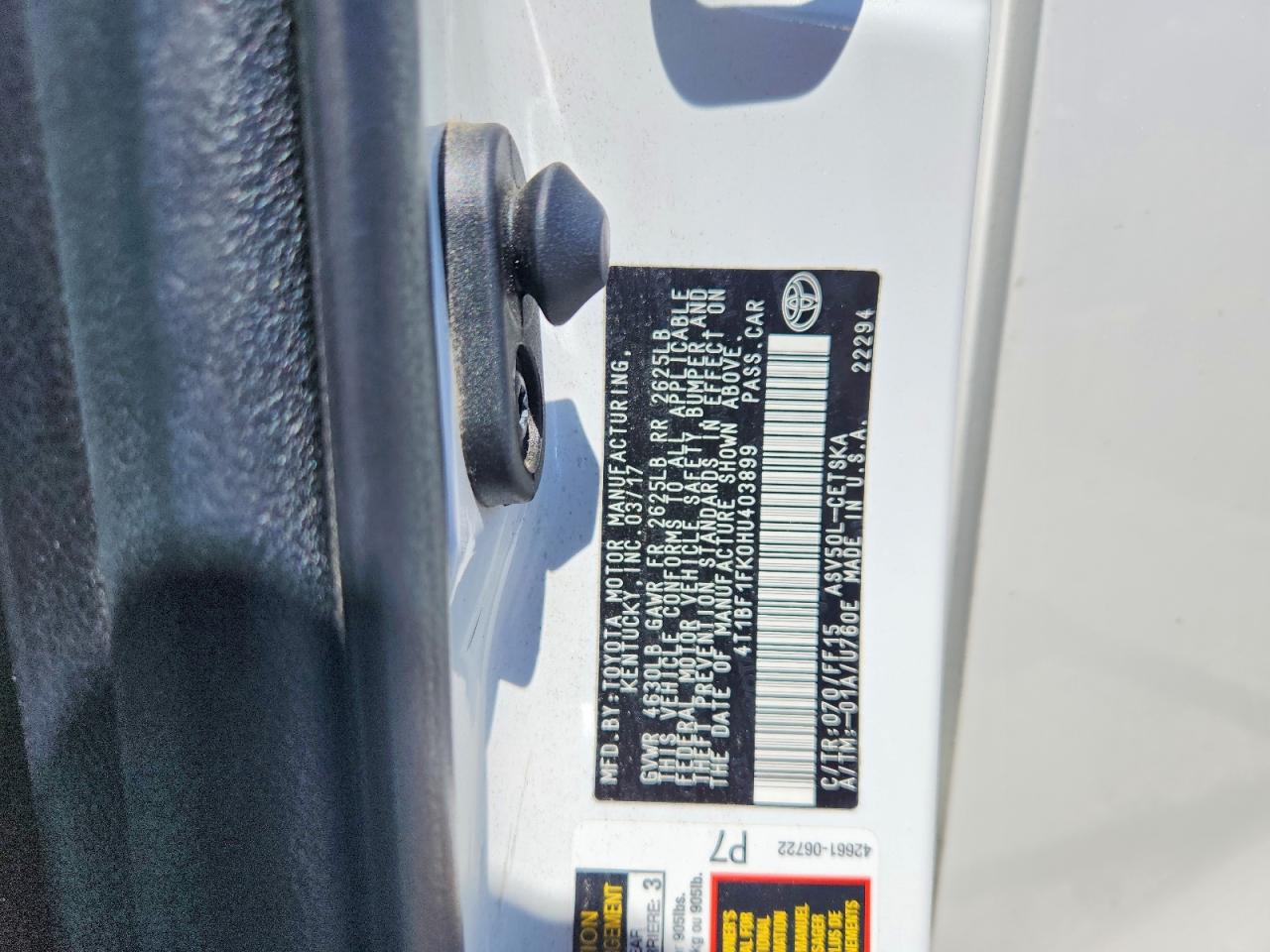 Toyota Camry Se