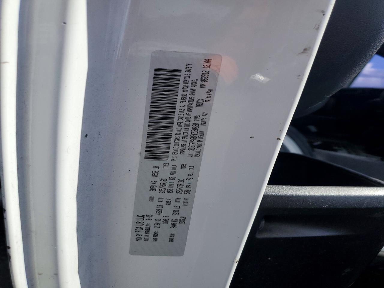 Ram Promaster 1500 Standard