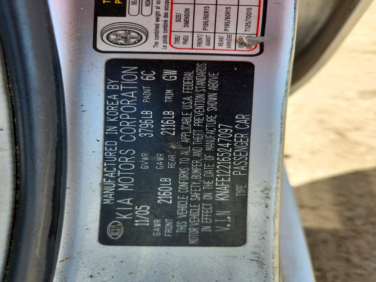 Kia Spectra Ex