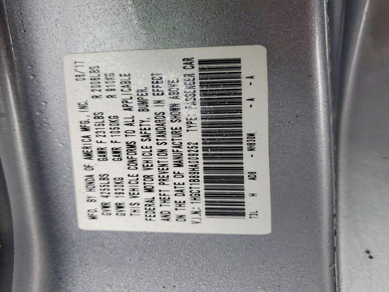 Honda Accord Exl
